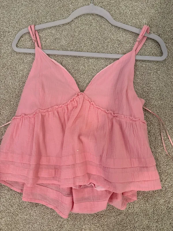 Altar'd State Summer Top Pink - Image 3