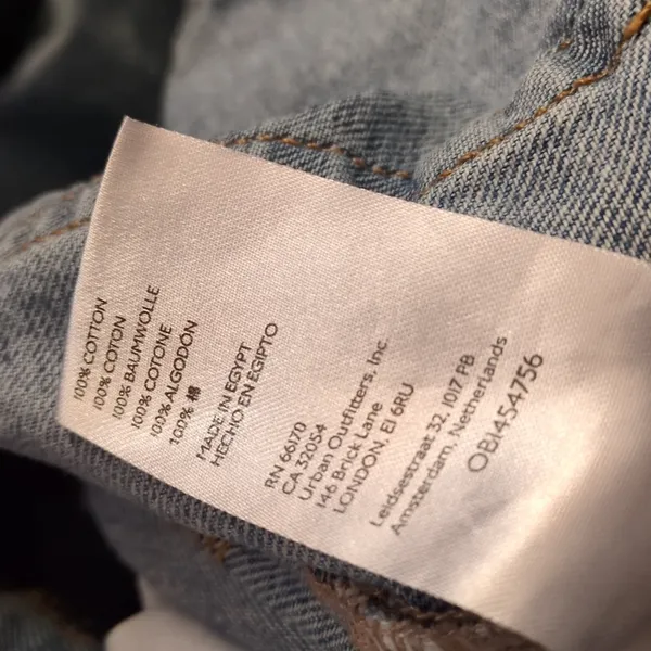 Free People Button Fly Distressed Raw Hem Shorts Size 30 - Image 9