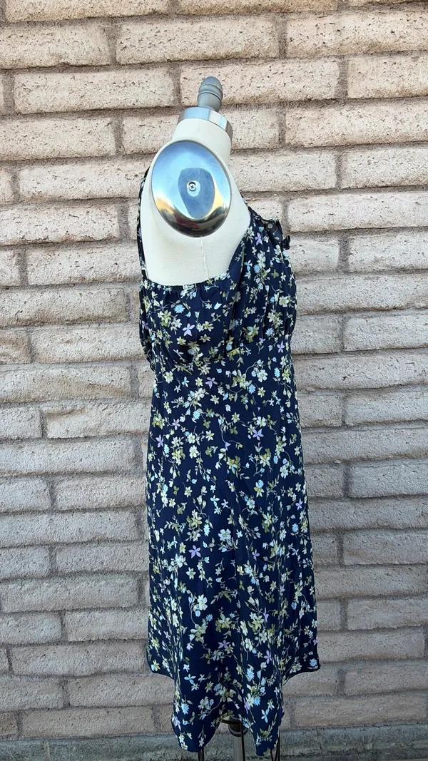 💫 Cotton Candy LA Navy Floral Mini Dress | Size XL - Image 6