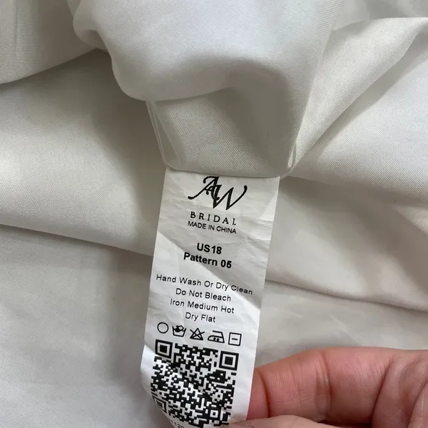 AW BRIDAL Verdant Wilds 05 Floral Megan Bridesmaid Formal Event Dress Sz 18 🧡🎀 - Image 15