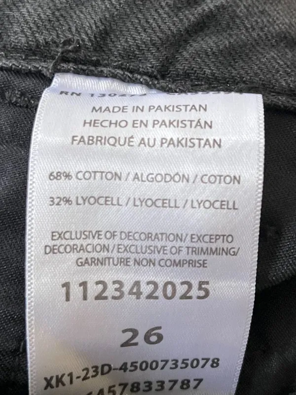 Lee Sz 26 Lyocell Blend Heritage Wide Leg Baggy Denim Pants‎ Jeans High Rise - Image 8