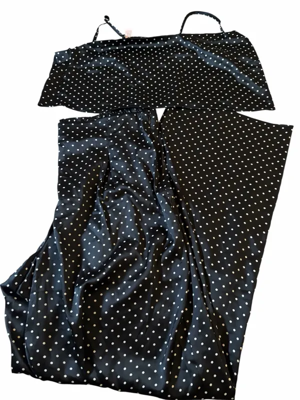Victorias Secret Satin Cropped Pajama Set - Image 5
