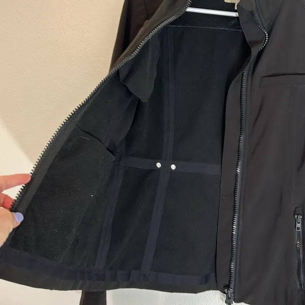 Roots outdoors softshell jacket women’s size S black full zip long sleeve‎ - Image 11