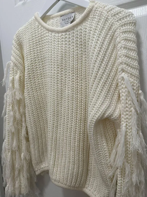 VICI Fringe Sweater - Image 5