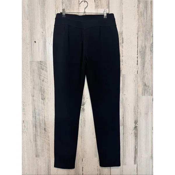 Black Stretch Dress Pants Women’s Plus Size 1XL 2XL Pull On Slim Fit Work Leggin - Image 2