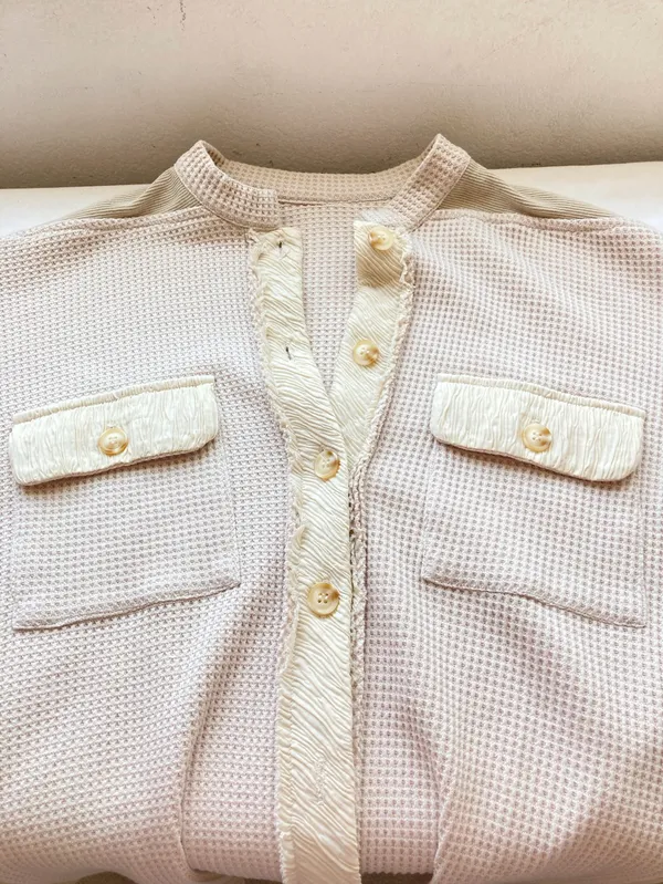 Women's Cream Waffle - Image 8