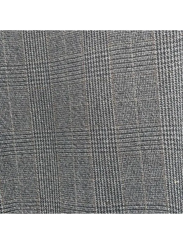 Express Design Studio Editor Pants Grey Plaid Work Career Office Trouser - Image 3