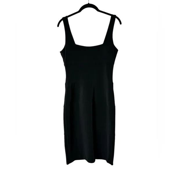Vintage Cache Bodycon Dress Little Black Dress Cocktail Y2K Party Evening Date - Image 10