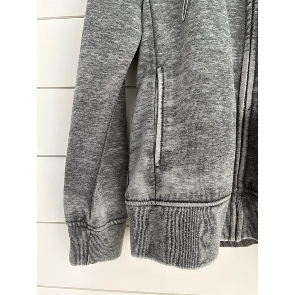 Harley-Davidson‎ Vintage Women's Full-Zip Hoodie Charcoal Gray Size M - Image 3