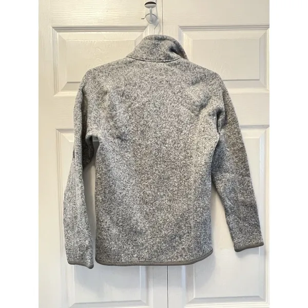 Patagonia Better‎ Sweater Half Zip Gray Women’s XS EXCELLENT - Image 7