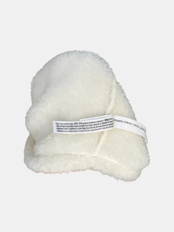 PINK by Victoria's Secret Cream Fuzzy Co-ZZZy Fleece Bralette - XL - Image 7