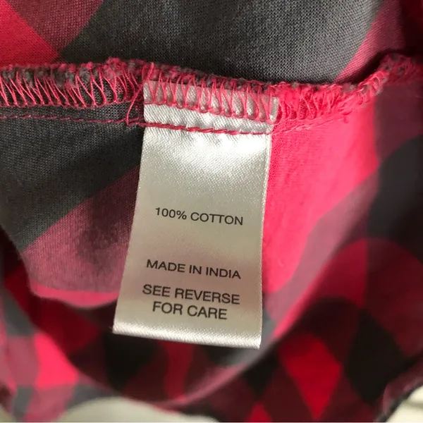 BKE Plaid Snap Button Long Sleeve Women’s Size M - Image 5