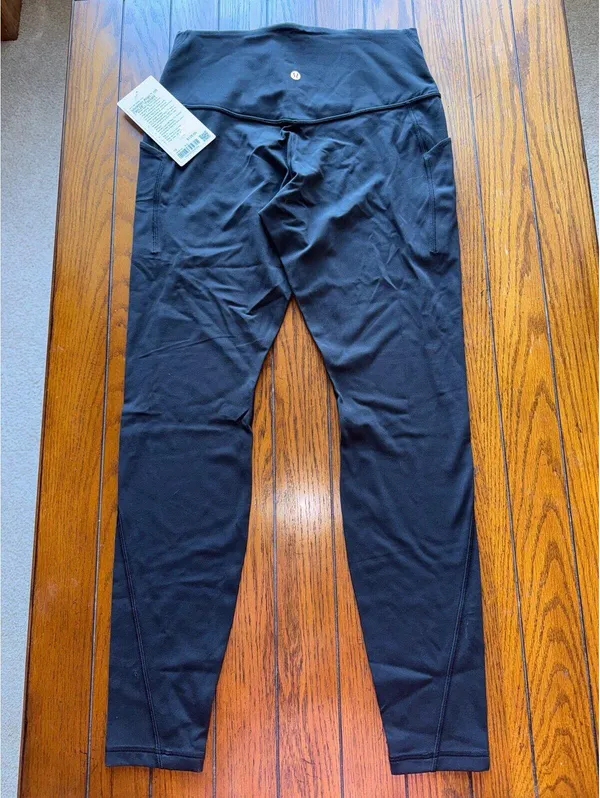 Lululemon Align With Pockets High Rise 28” Black Size 10 NWT - Image 2