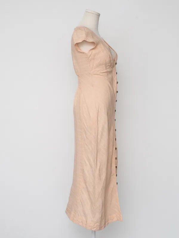 Free People = New in Town Midi‎ Dress - Image 3
