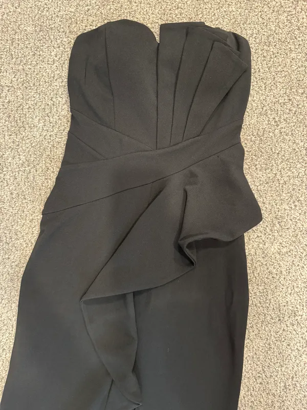 Strapless Black Dress - Image 3
