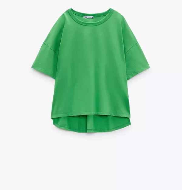 Zara hi-low tee - Image 2