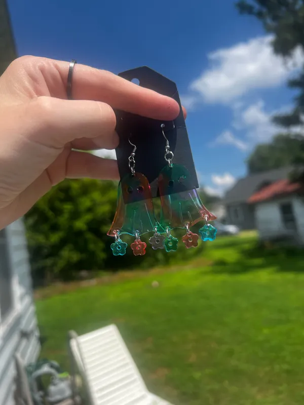 Handmade Earrings Dangle - Image 2