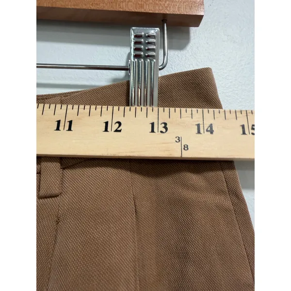 Everlane The Put Together Pleat Pant Toasted Coconut Brown Ankle Preppy NWT 4 - Image 4