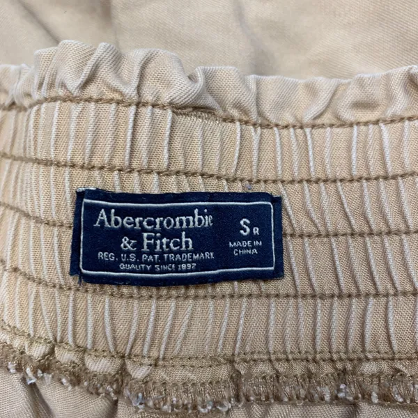 Abercrombie & Fitch Paperbag Waist Utility Joggers Tan Beige Womens Size‎ Small - Image 8