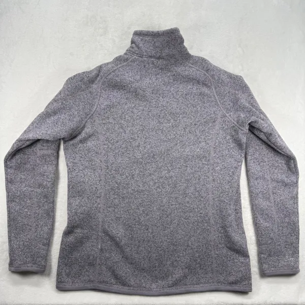 Patagonia Better Sweater‎ 1/4 Zip Fleece Pullover Gray Outdoor Womens Size M - Image 7
