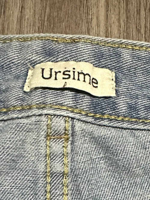 Women’s Straight-Leg Embroidered Light Blue Jeans - Image 2