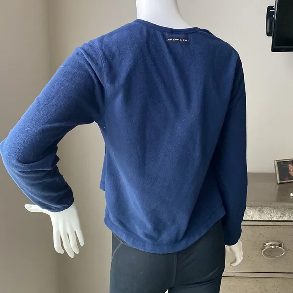 Nike Navy Fleece Crewneck - Image 5