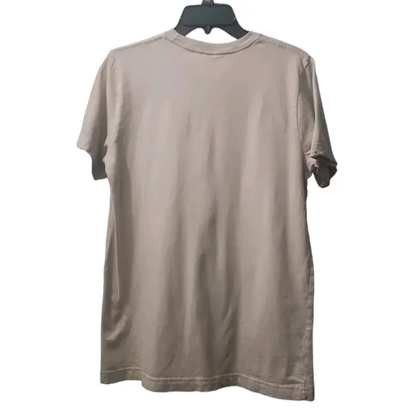 Bella+Canvas Hello Fall Graphic T-Shirt Short Sleeve Casual Top Beige M‎ - Image 2