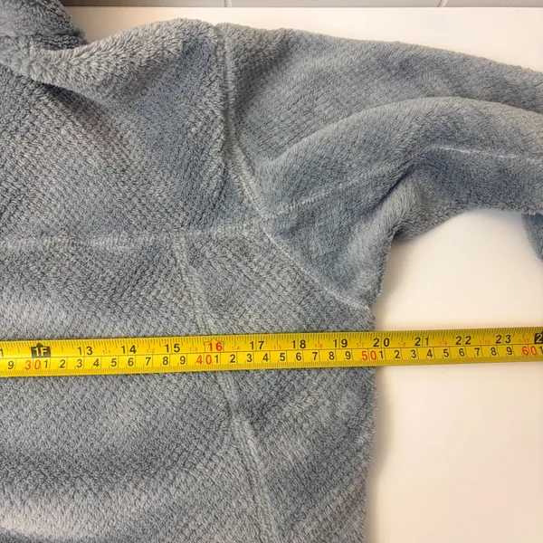 Patagonia Re-Tool Snap-T Pullover Grey Teal Fleece Womens M Hiking Gorpcore - Image 6