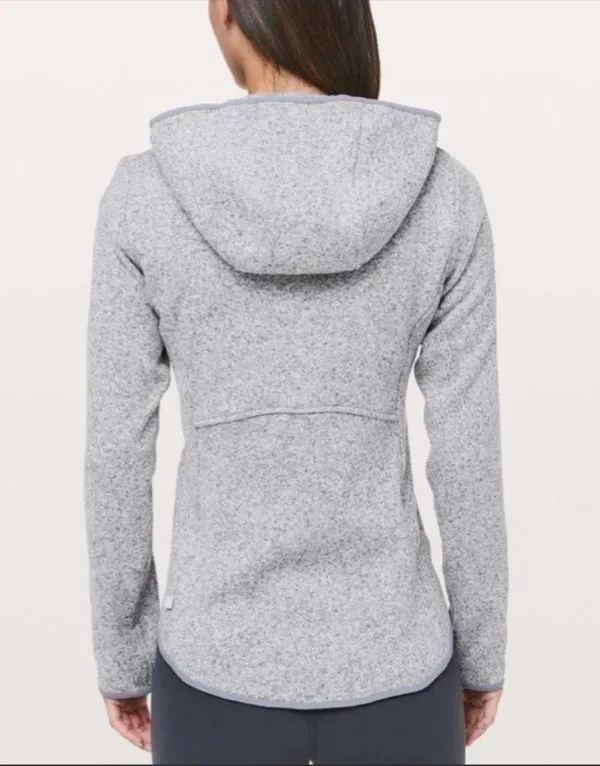 🍁Lululemon Fleece and Thank You Hooded Knit Quarter Zip Pullover🍁NWOT ~6 - Image 2