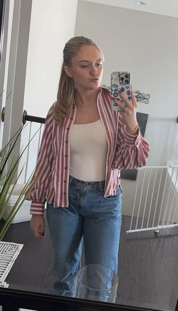 Vestique Button-Up Top - Image 3