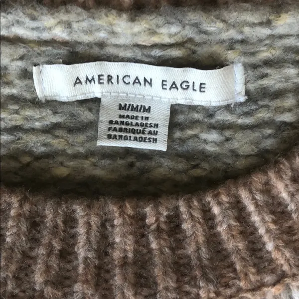 American Eagle Stripped Sweater size M - Image 2