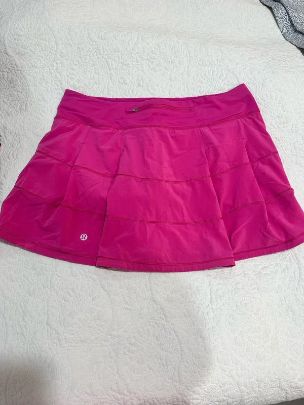 Lululemon Skirt Pace Rival Sonic Pink Tall 8 - Image 2