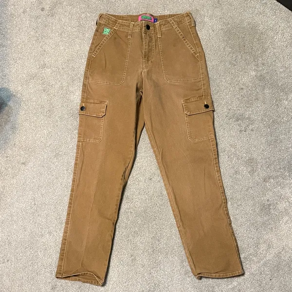 Empyre Rust Orange Carpenter Pants Size 3 Brown - Image 2