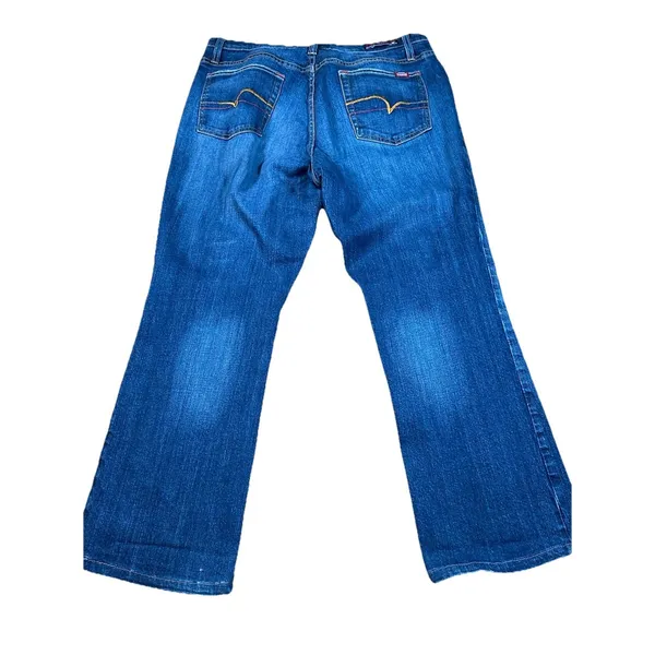 Miss Vigoss Juniors Girls bootcut Stretch‎ Fit 5-Pocket Denim Jeans 17/18 - Image 6