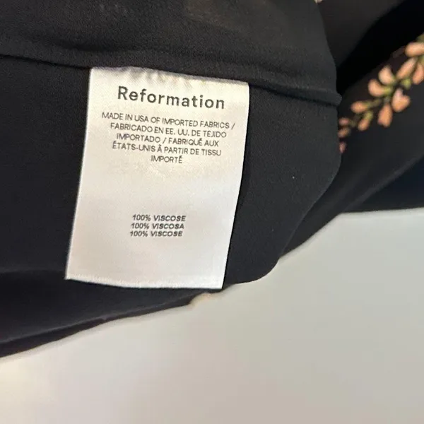 REFORMATION Besse Dress in Isabella Size US 0 - Image 9