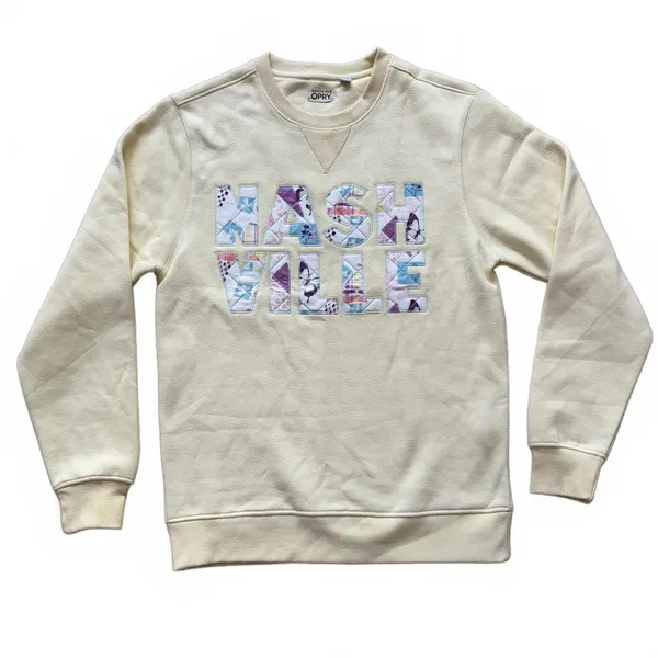 Grand Ole Opry Nashville Crewneck Sweatshirt Stitched in Song Sweater Women's S - Image 2