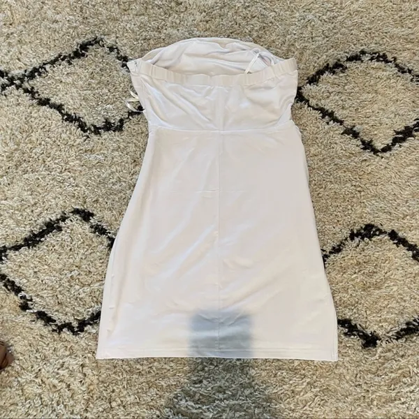 superdown Mini Dress in White - Image 6