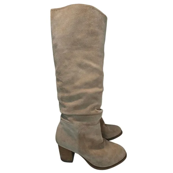 Tan suede high Steve Madden Boots sz 11 - Image 3