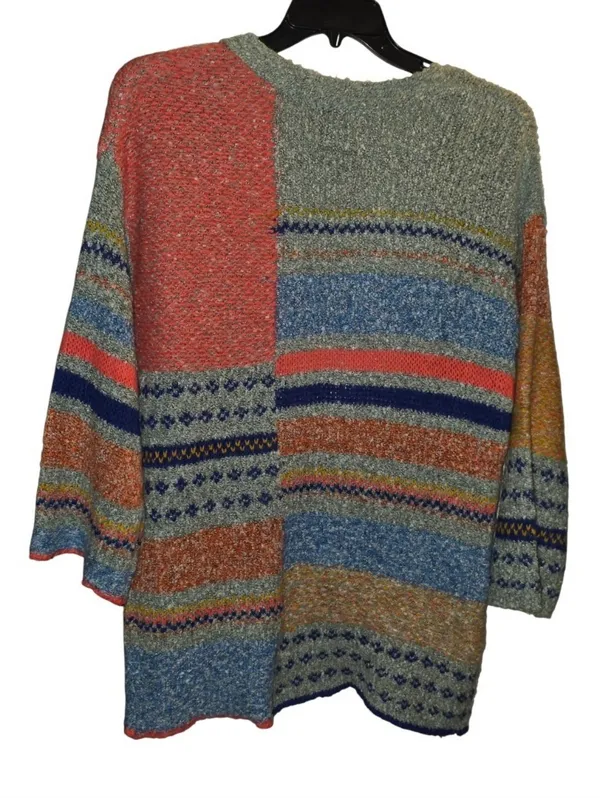 Sincerely Jules Multicolored Cardigan Size Small Blue - Image 2