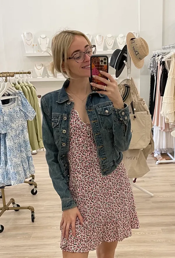 ZARA linen blend floral printed dress! - Image 2