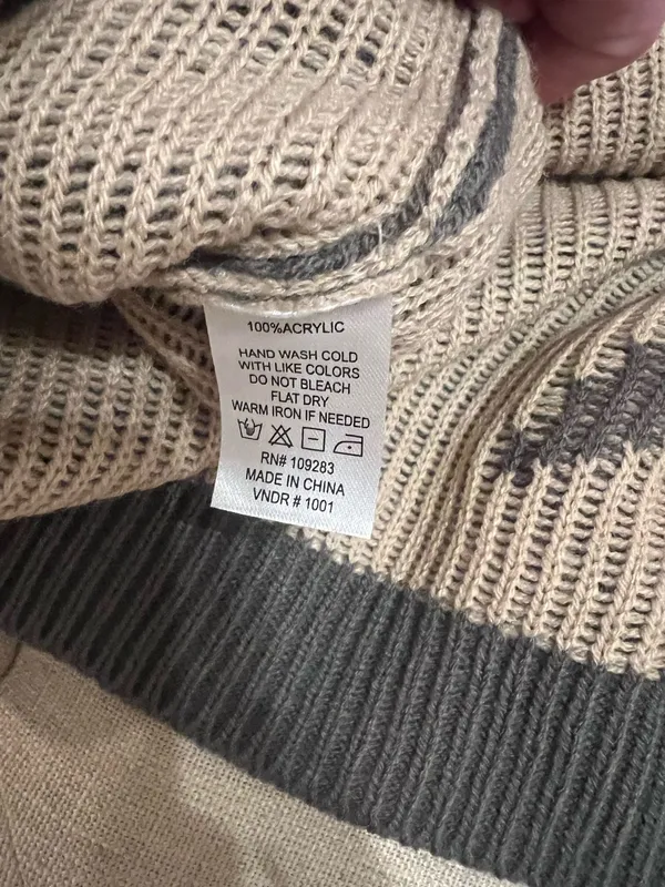 Vintage Havana Sweater Grey Star - Image 10
