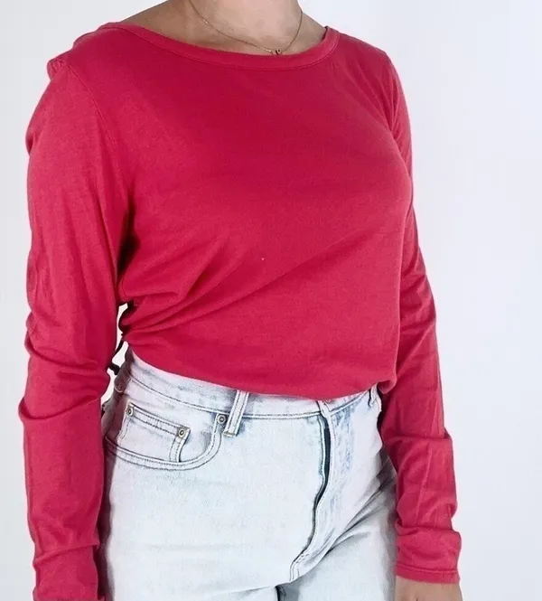 NWT Splendid Scoop Neck Open Back Pink Top - Image 2