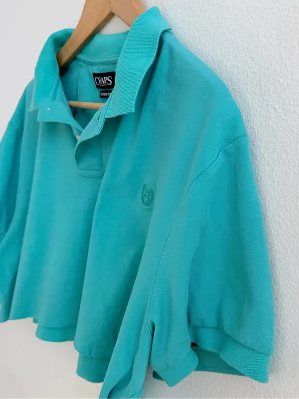 Chaps Ralph Lauren Cropped Polo - Image 6
