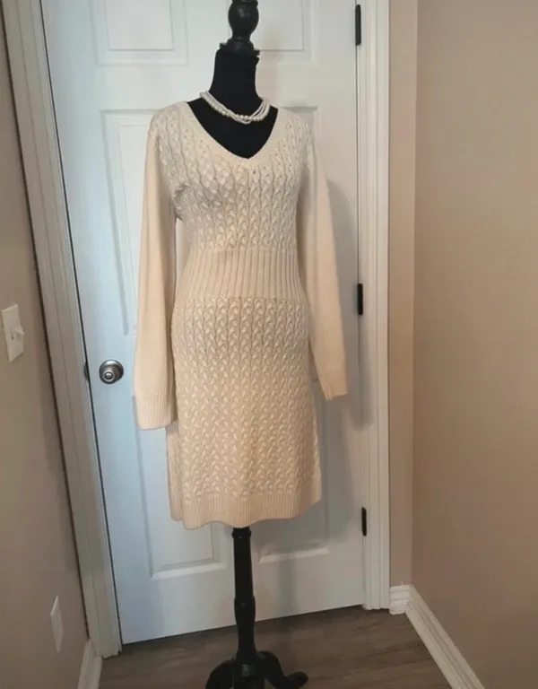 Venus Fall cardigan sweater dress - Image 4