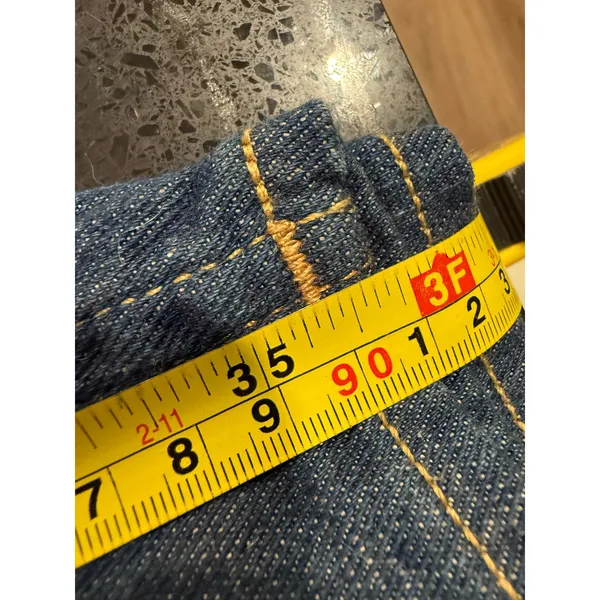 True Religion Stella Womens Blue Denim Jeans‎ Sz 29 Distressed Skinny Fit - Image 6