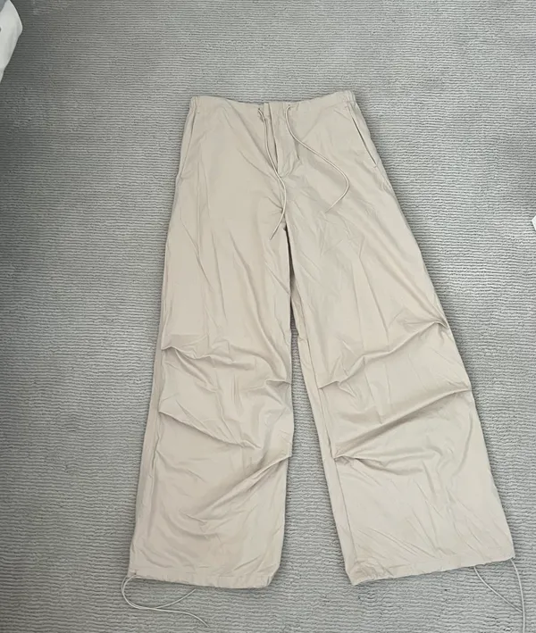 ZARA Women’s Parachute Cargo Pants - Image 4