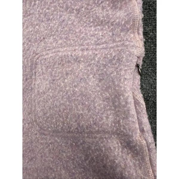 Smartwool Hudson Trail Women’s M Pink Wool Blend Fleece Pullover SW011525 - Image 10