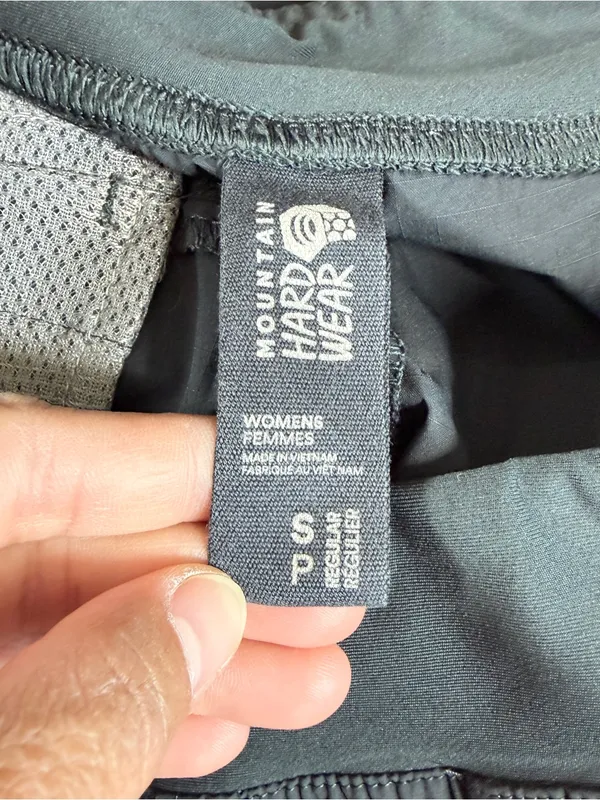 Mountain Hardwear Women’s Hiking Pull On Ankle Pants Ripstop Outdoor in Black S - Image 7