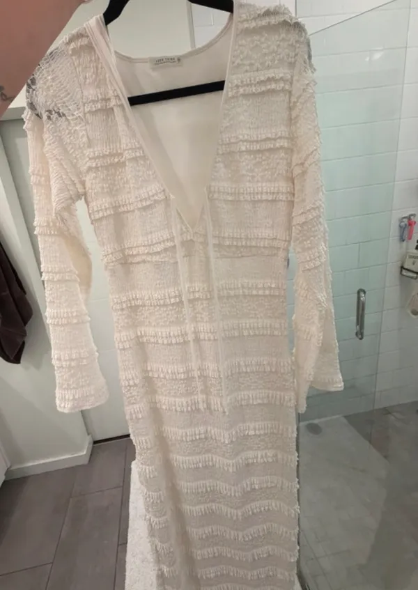12th Tribe White lace dress - Image 3