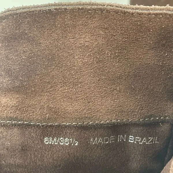 Lucky Brand Calypso Boots Size 6 Tall Over The Knee Suede Chocolate Brown Suede - Image 11